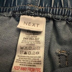 Next mom jeans age 18-24 months